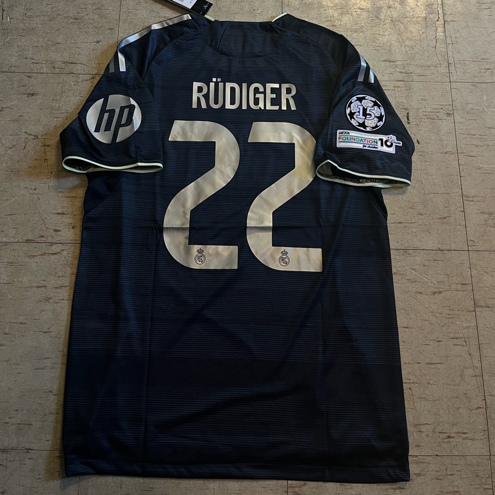 RUDIGER 22 Real Madrid 25/26 Away Jersey